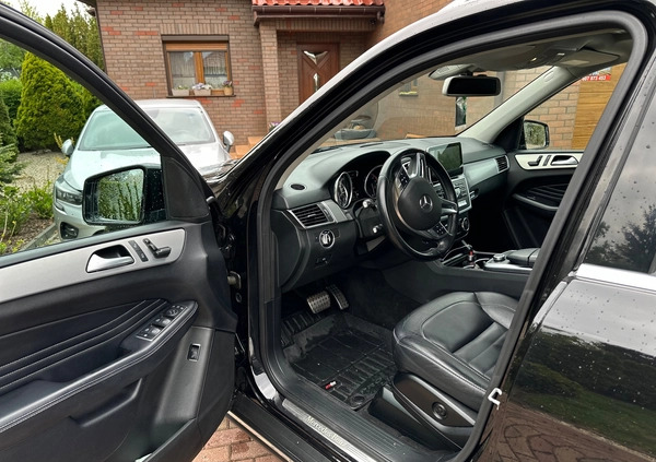 Mercedes-Benz ML cena 95777 przebieg: 202837, rok produkcji 2012 z Osiek małe 497